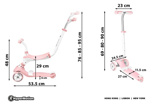 Trottinette enfant evolutive - enfant,