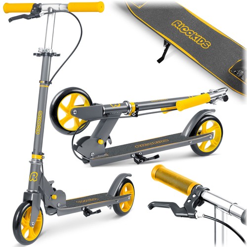 Trottinette ricokids kodi gris - trottinette,